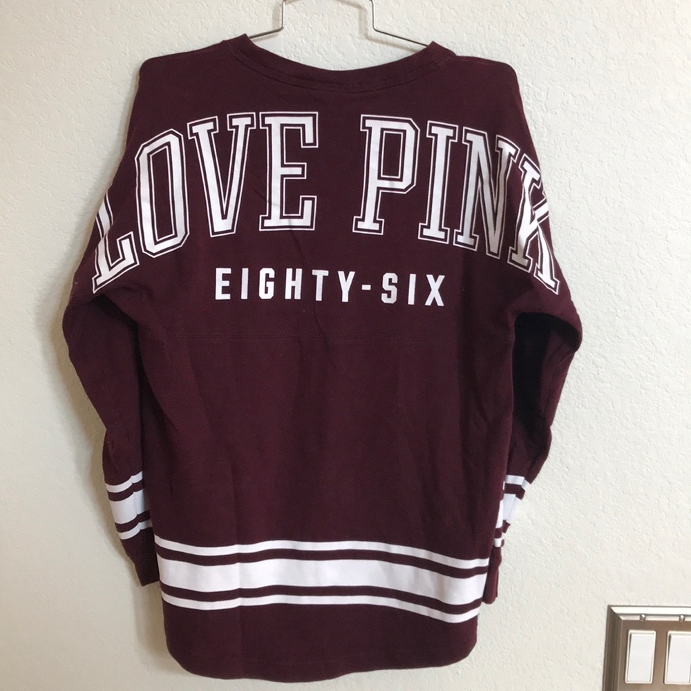 Victoria Secret Pink top sweatshirt XS Xsmall - Picture 1 of 8
